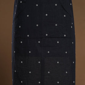 Black Jacquard Weaving Cotton Apron with Pocket