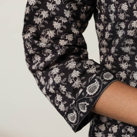Buy Jahota Block Printed Cotton Straight Kurta 01 Online at iTokri.com
