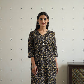 Buy Jahota Block Print Cotton Straight Kurta for Women
