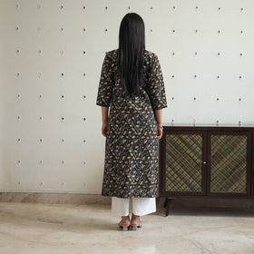 Buy Jahota Block Print Cotton Straight Kurta for Women