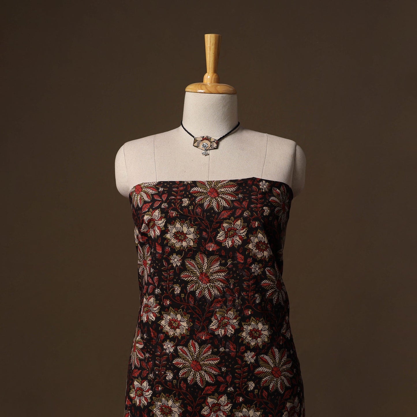 Jahota hand block print natural dyed cotton 2pc unstitched