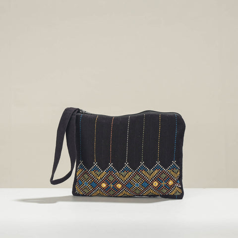  Kala Raksha Jat Hand Embroidered Cotton Coin Pouch 