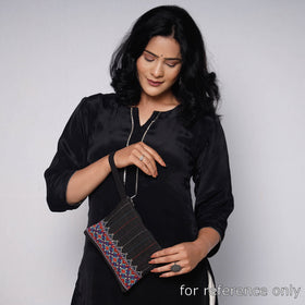  Kala Raksha Jat Hand Embroidered Cotton Coin Pouch 