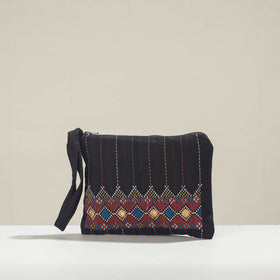  Kala Raksha Jat Hand Embroidered Cotton Coin Pouch 