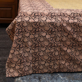 Kalamkari patchwork cotton bedsheet set 30 - handcrafted