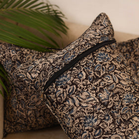 Kalamkari cotton pillow covers (set of 2) 20 - handcrafted
