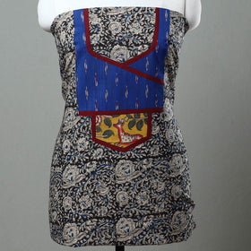  Black Kalamkari Kurta Material Online in India