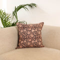 Black - kalamkari cushion cover 26 - handcrafted