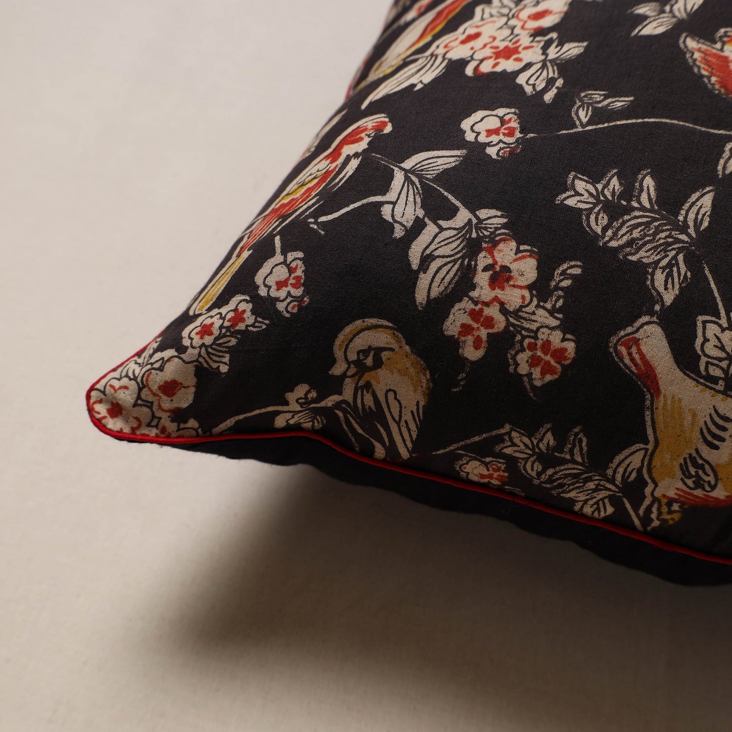 Kalamkari cushion cover 26 - handcrafted