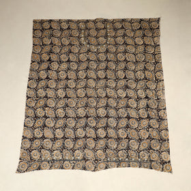 Black - kalamkari hand embroidery cotton blouse piece 22