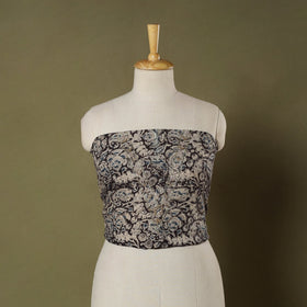 Kalamkari Print Hand Embroidery Cotton Blouse Piece 