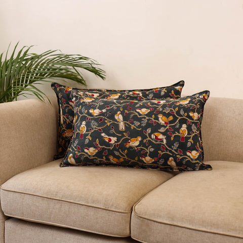 Kalamkari pillow cover (set of 2) 30 - handcrafted