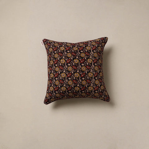 Hand kalamkari cushion cover 50 - handcrafted