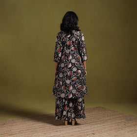 Kalamkari printed cotton 2pc kurta set for women 02
