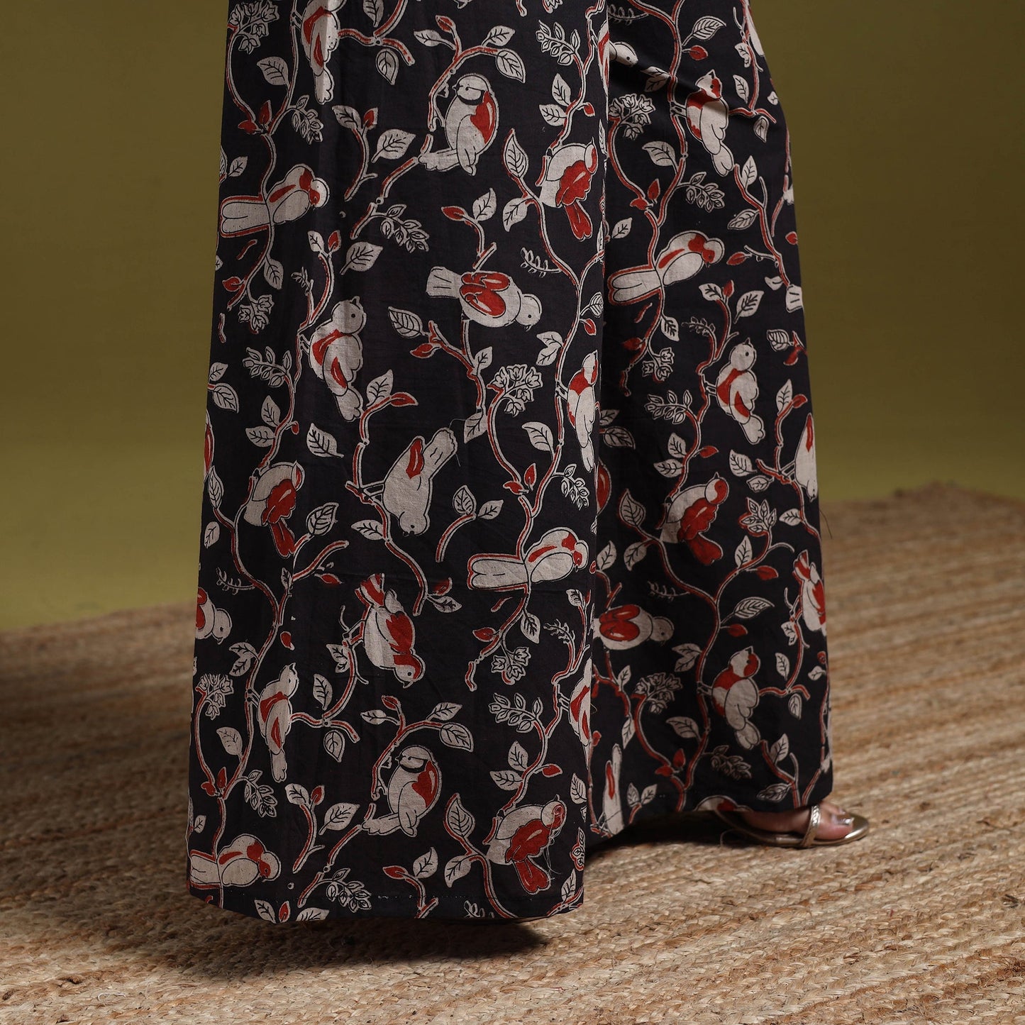 Kalamkari printed cotton 2pc kurta set for women 13