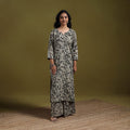 Kalamkari printed cotton 2pc kurta set for women 14