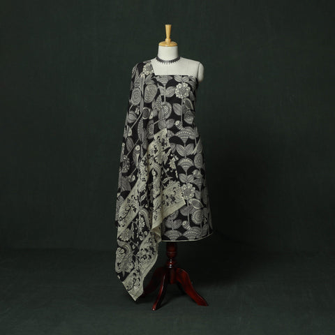 Kalamkari printed cotton 2pc unstitched dress material 16