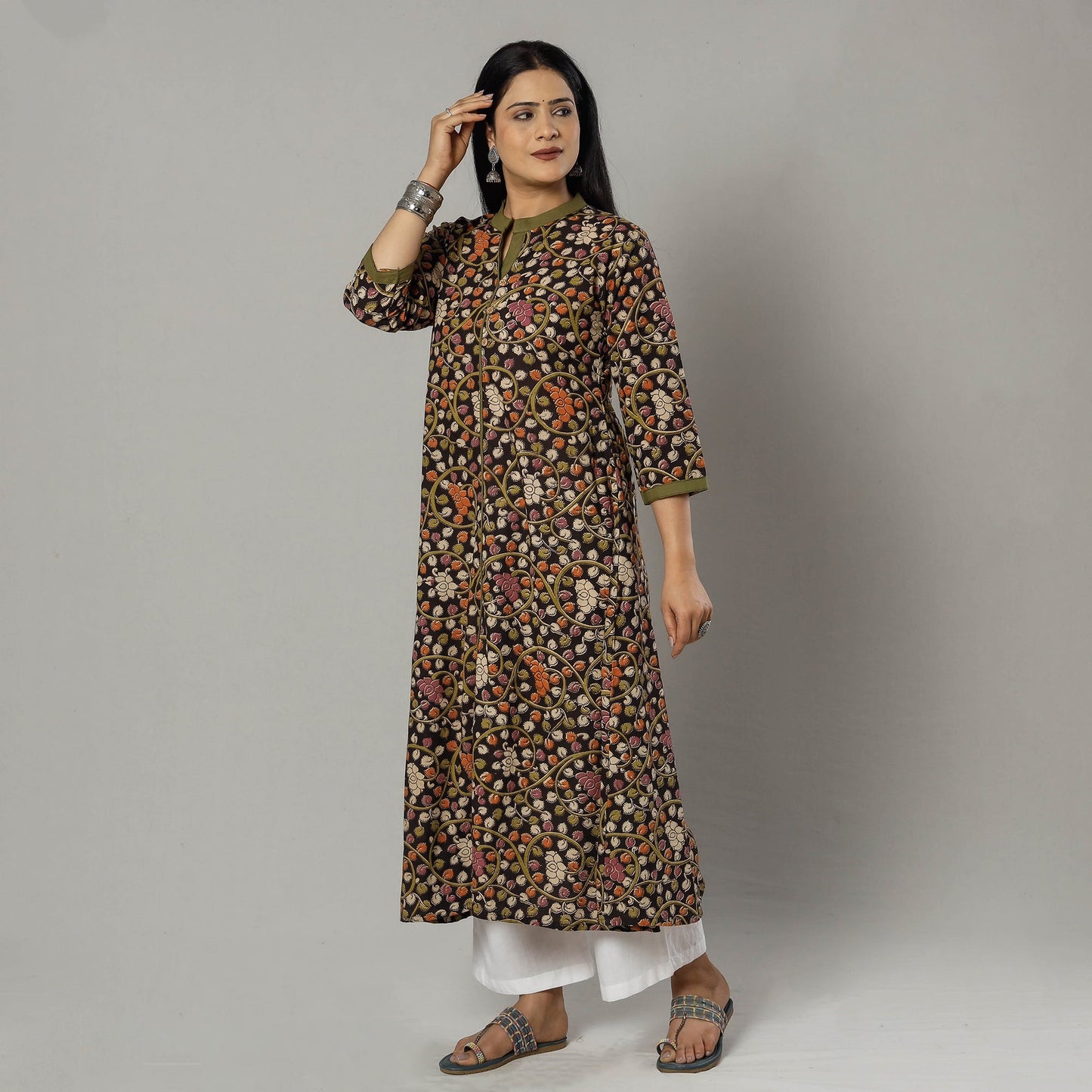 kalamkari printed kurta