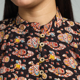 Buy Kalamkari Printed Cotton Stitched Blouse 04 