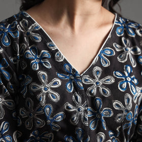 Buy Kalamkari Block Printed Cotton Stitched Blouse Online at iTokri.com