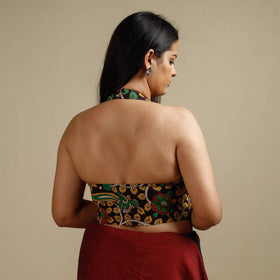 Buy Kalamkari Printed Cotton Stitched Blouse 