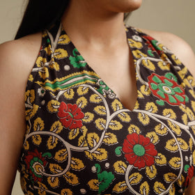 Buy Kalamkari Printed Cotton Stitched Blouse 