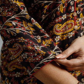  Kalamkari Printed Cotton Straight Kurta For Women