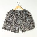Black - kalamkari printed cotton unisex boxer/shorts