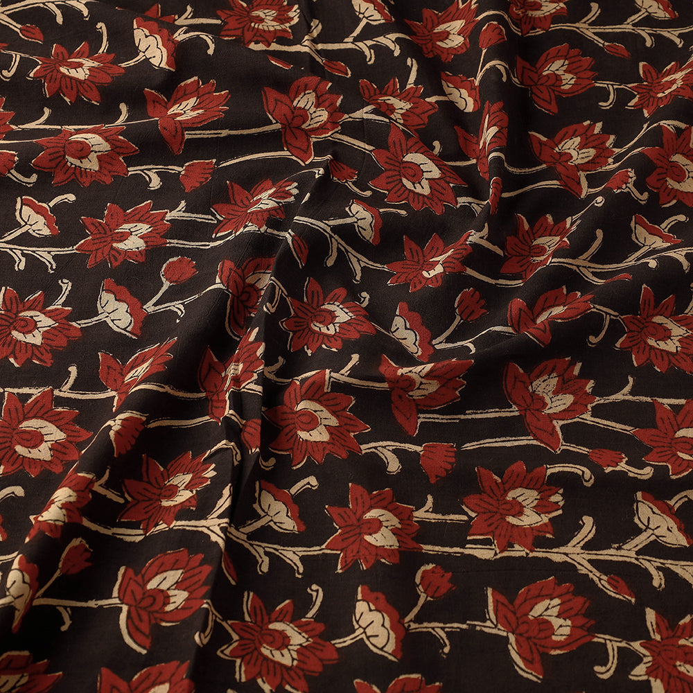 Block Printed Cotton Bagru Fabric