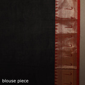 Black - kandangi buti chettinad cotton saree with border 56