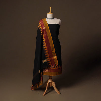 Kandangi chettinad cotton 2pc unstitched dress material 10