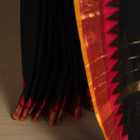 Black - kandangi chettinad cotton saree with border 94