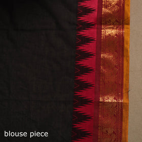 Black - kandangi chettinad cotton saree with border 94