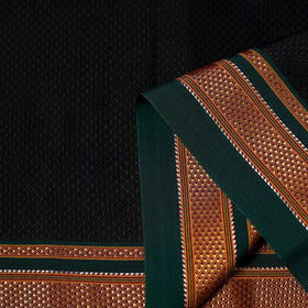Karnataka weave cotton khun fabric 17 - handcrafted
