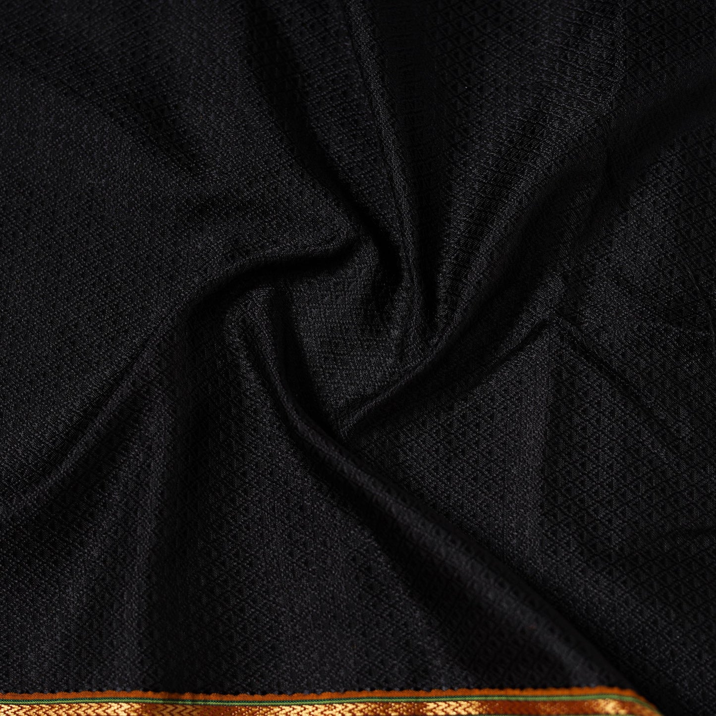 Karnataka weave cotton khun fabric 21 - handcrafted