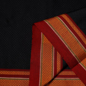 Karnataka weave cotton khun fabric 22 - handcrafted