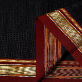 Karnataka weave cotton khun fabric 24 - handcrafted