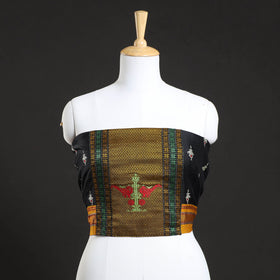 Buy Kasuti Embroidery Unstitched Khun Silk Cotton Blouse Piece 