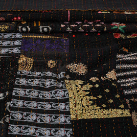 Khambadiya tagai patchwork quilt / gudri / blanket (108 x