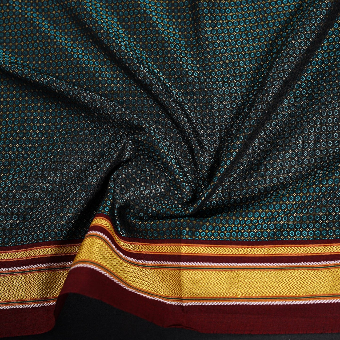 Khun weave cotton blouse piece 03 - handcrafted