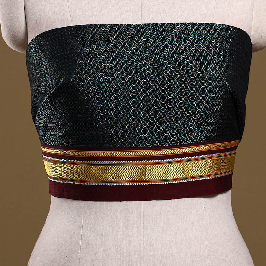 Khun weave cotton blouse piece 03 - handcrafted