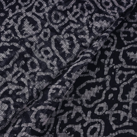 Kota Doria Cotton Hand Block Batik Print Fabric 10