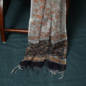 Kota doria cotton hand block sanganeri print 3pc unstitched