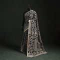 Kota doria cotton printed kalamkari saree 05 - handcrafted