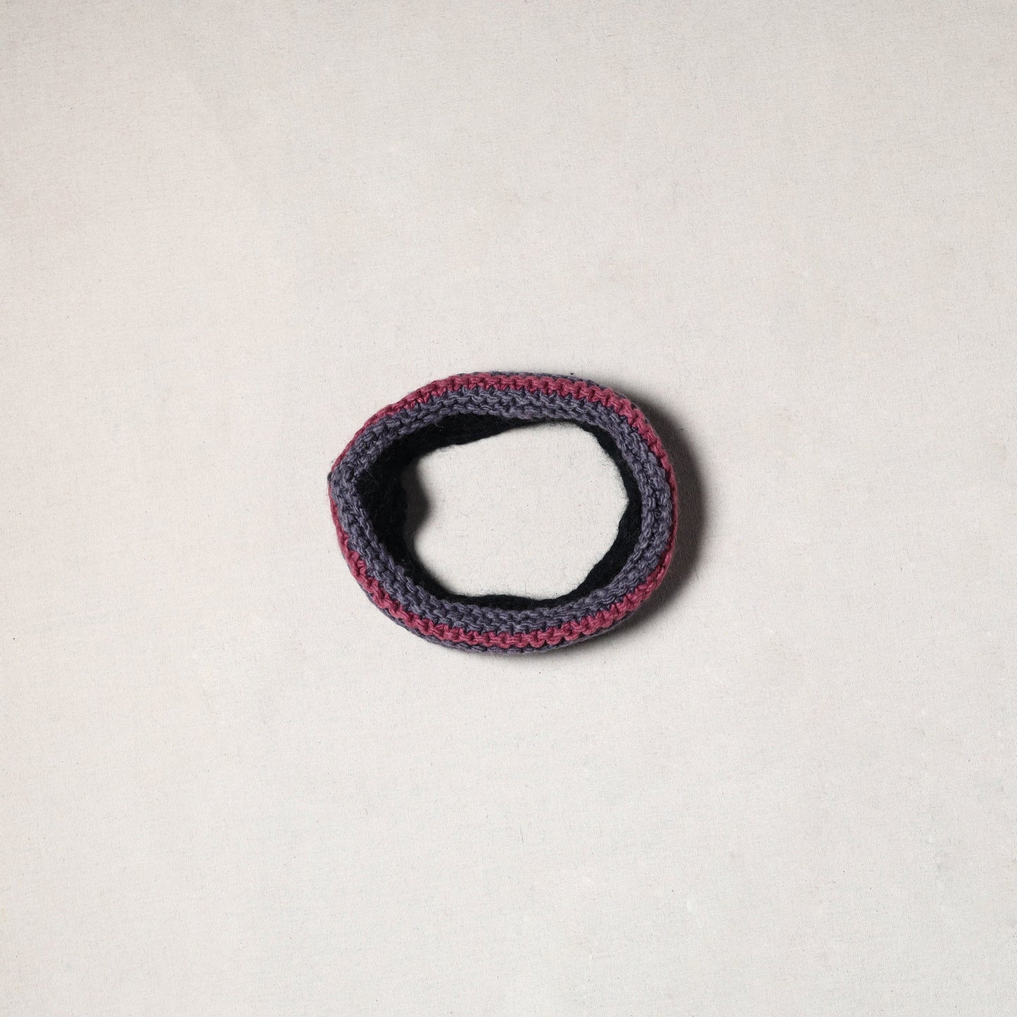 Black - kullu karishma hand knitted merino wool headband 45