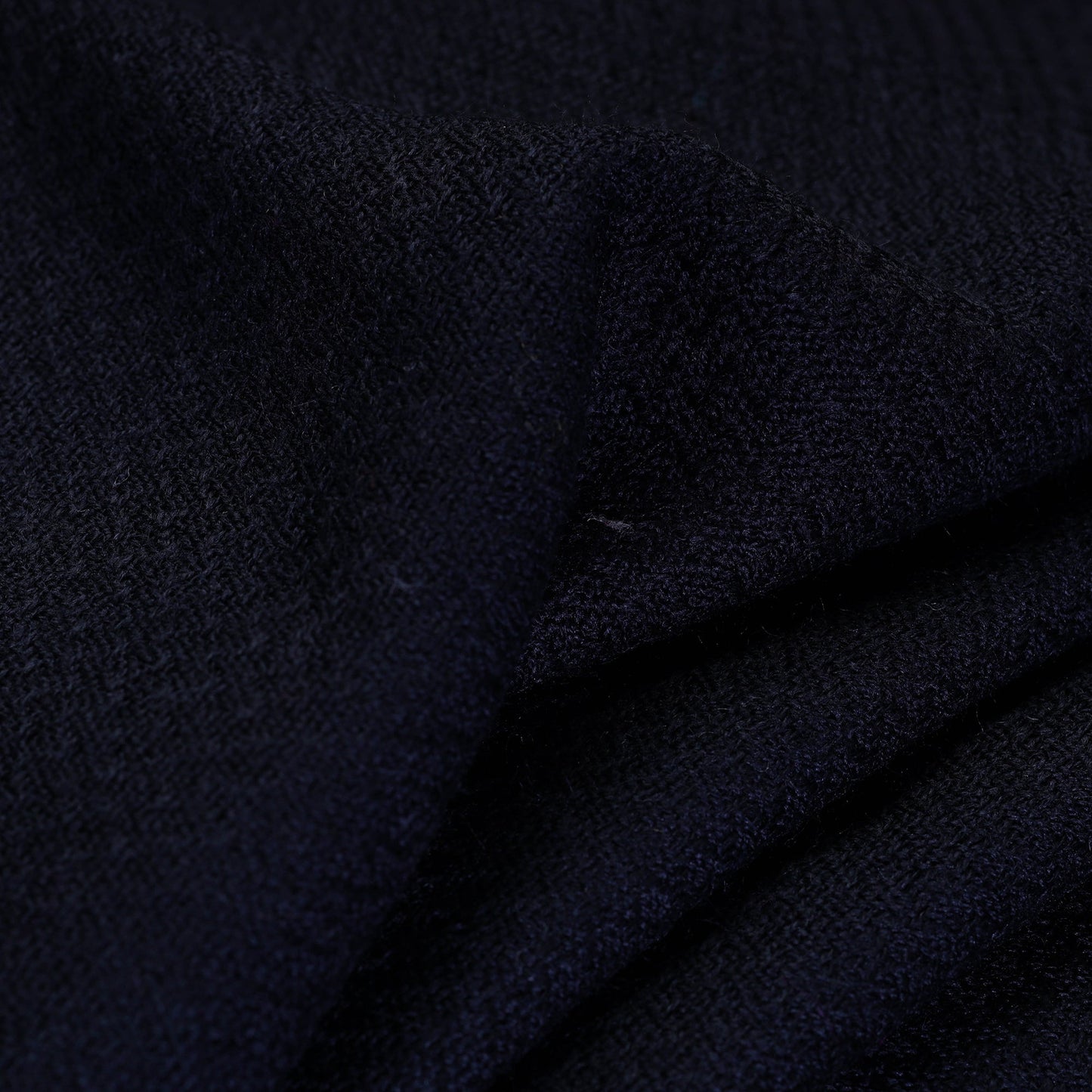 Black - kumaun handwoven merino woollen fabric 07