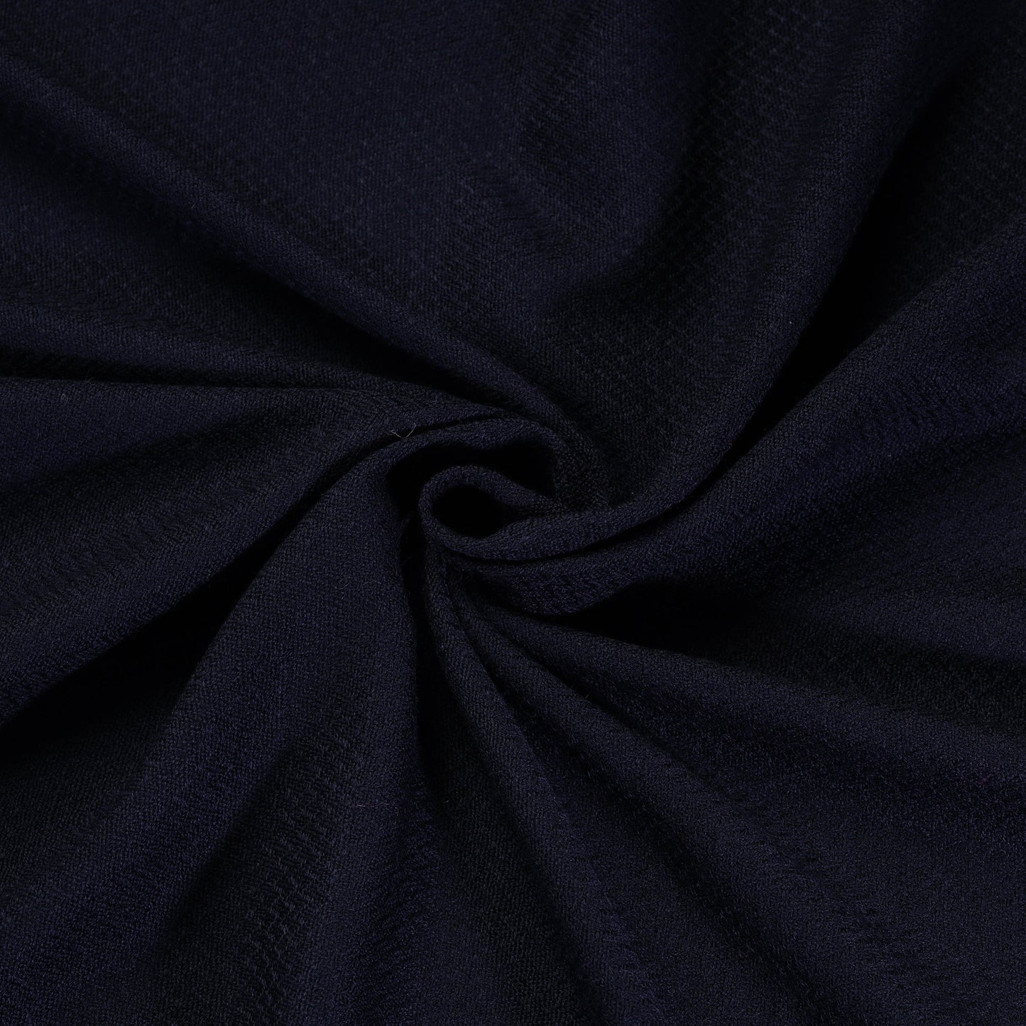 Black - kumaun handwoven merino woollen fabric 07