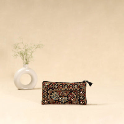 Kutch ahir hand embroidered clutch purse 02 - handcrafted