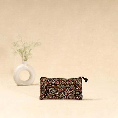 Kutch ahir hand embroidered clutch purse 02 - handcrafted