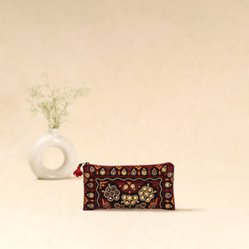 Kutch ahir hand embroidered clutch purse 06 - handcrafted